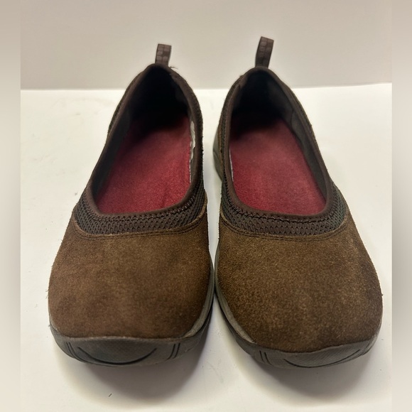 MERRELL Womens Brown SuedeSport Ballet Flats Loafers Shoes Size 9 - Picture 1 of 10